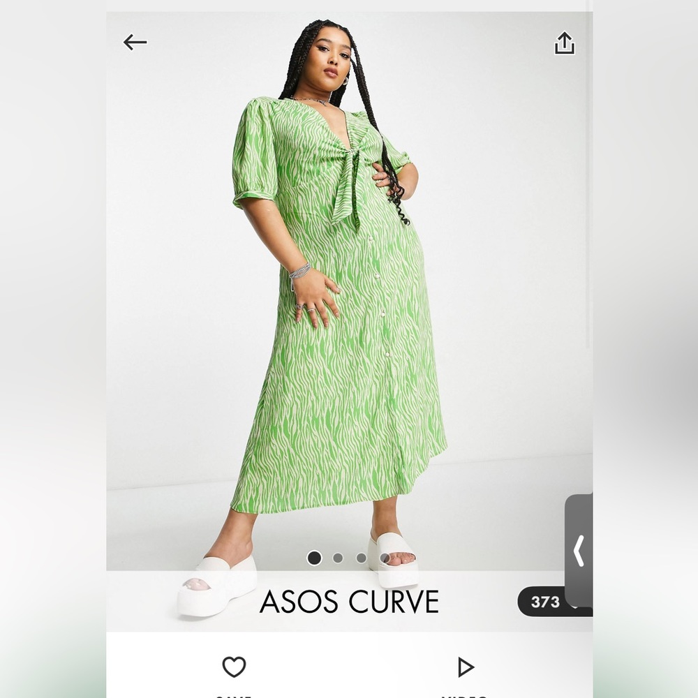 ASOS DESIGN Curve Midi Dress